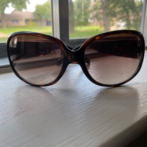 Fossil Accessories - Sold- Fossil brown tortoise shell wide sunglasses